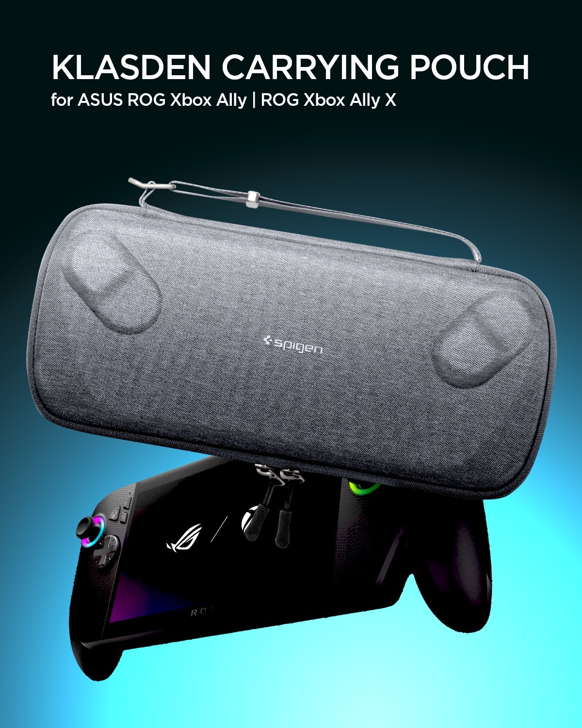 For 7" Gaming Handheld Console | Spigen Klasden Pouch Carrying Case