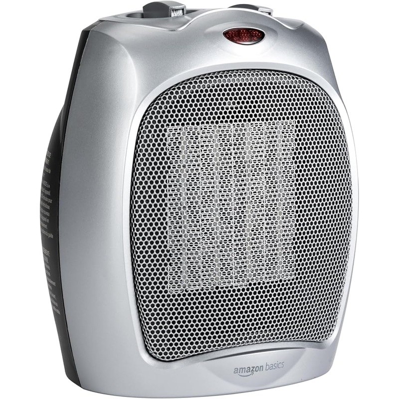 Portable Ceramic Space Heater W/ Adjustable Settings & Safety Features New
