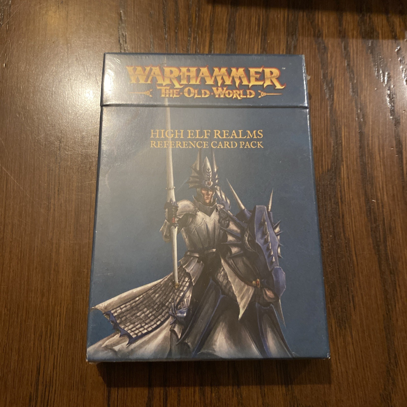 Warhammer The Old World - High Elf Realms Reference Card Pack (New & Sealed)