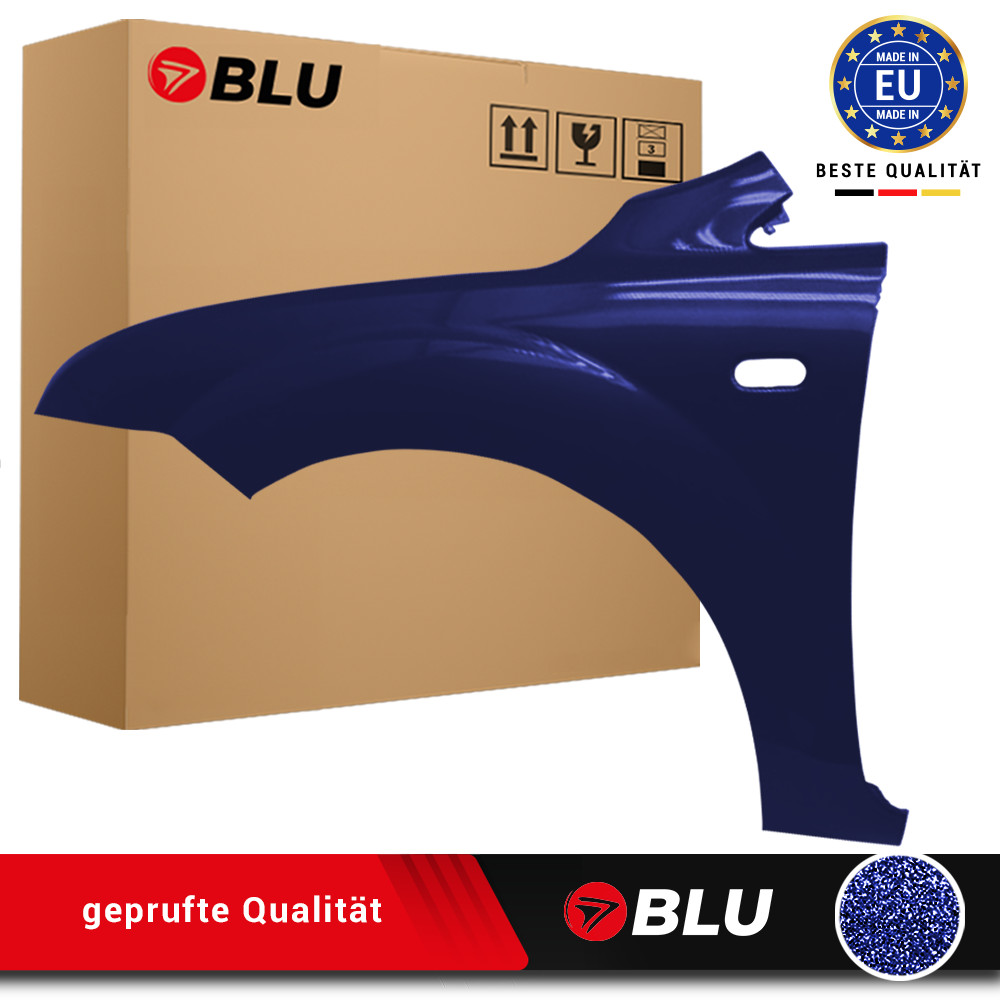 Fender For FORD FOCUS MK2 II 4CWA Deep Navy Left Blue 04-08 Front Painted
