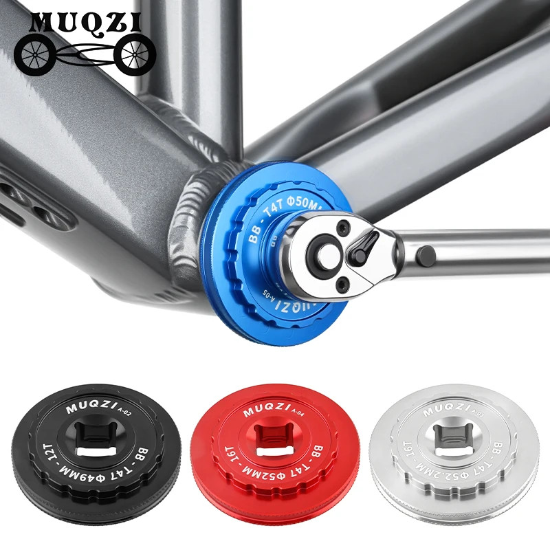 T45 T47 Bottom Bracket Wrench 12/16T 49-53mm Bike BB Install Removal Tool