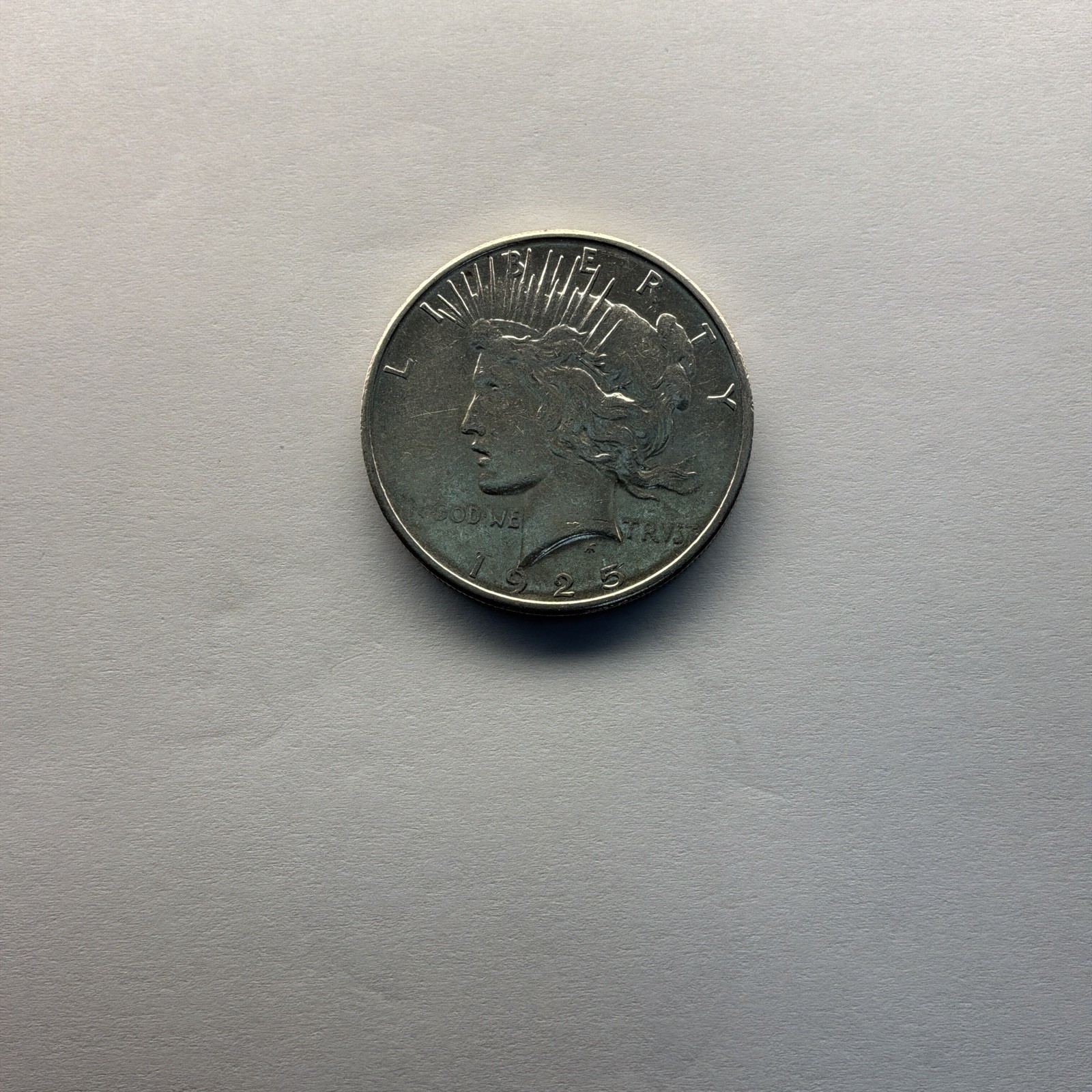 1925-S Peace US Silver Dollar $1 - 90% Silver San Francisco Mint Mark