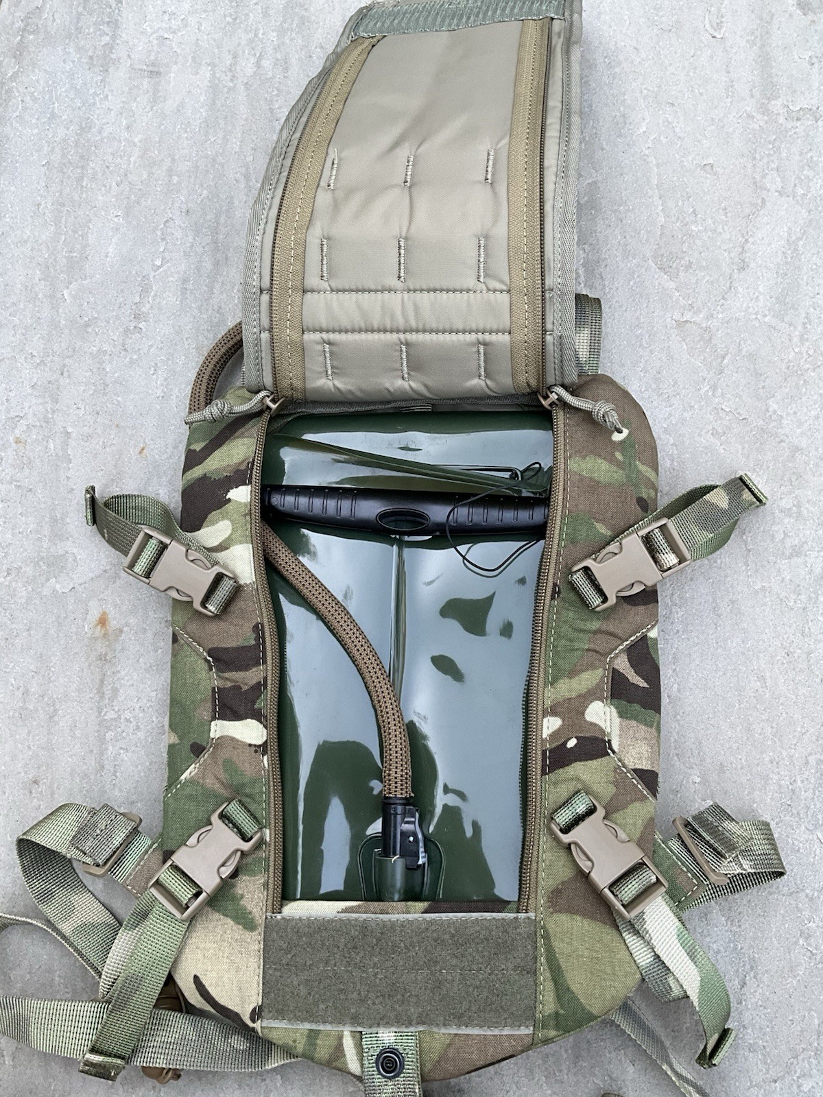 British Army MTP Rider 3L Hydration Pack