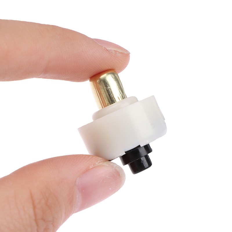 2Pcs 17mm LED Flashlight Push Button Switch ON/ OFF Electric Torch Tail Swi.t2