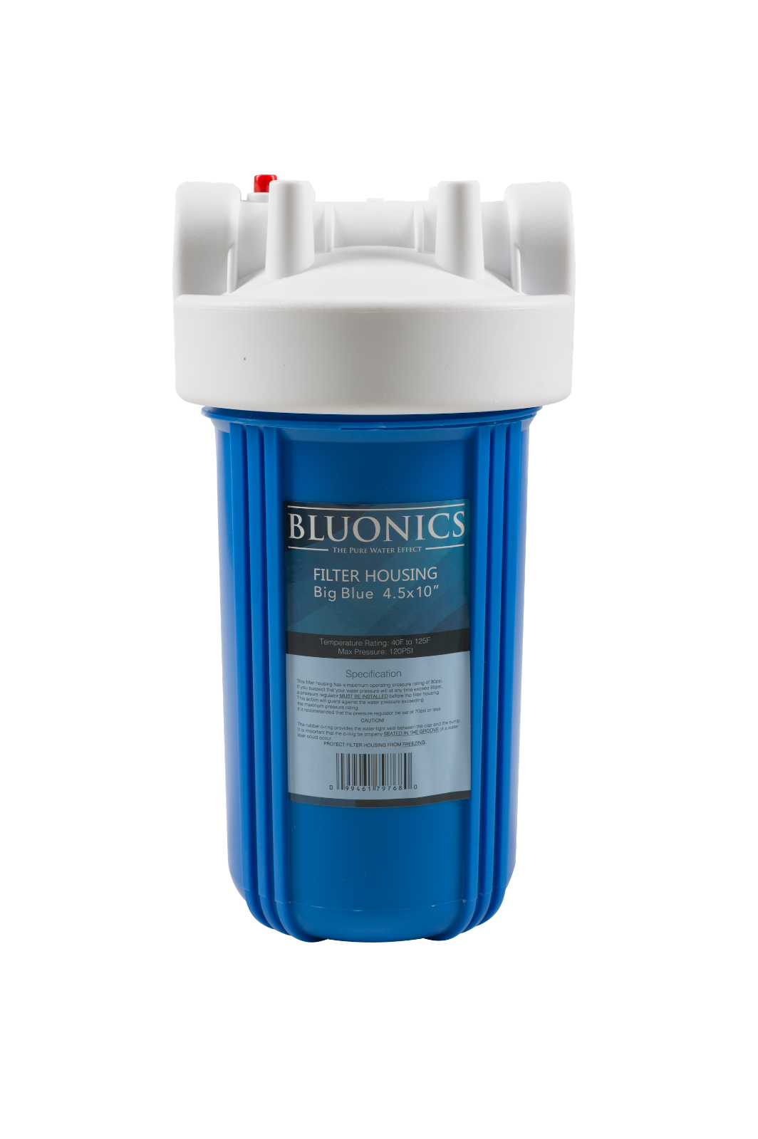 BLUONICS 4.5 x 10" Whole House Water Filter Purifier / Carbon Block Cartridge