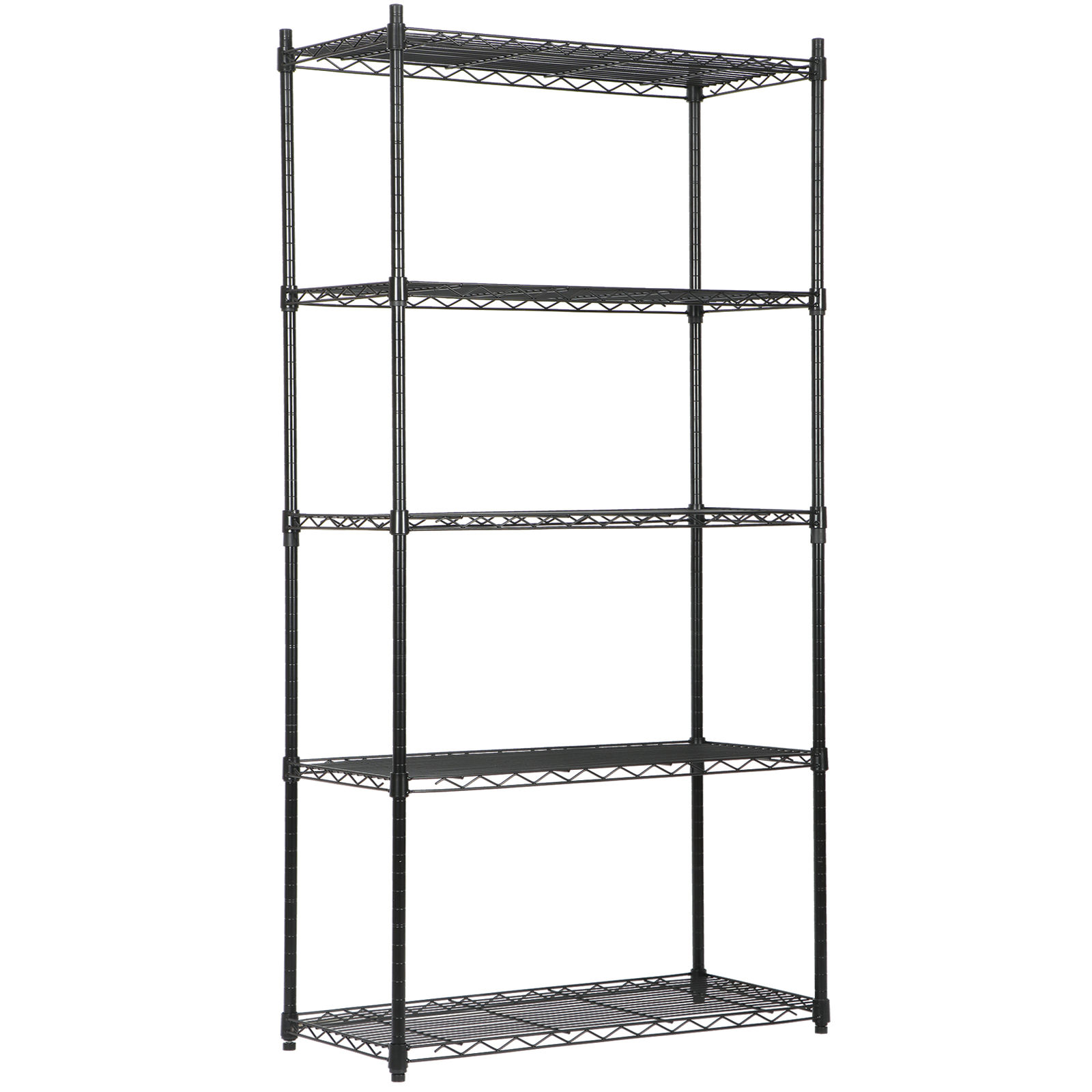 3/4/5 Tier Wire Storage Rack Shelving Storage Shelf for Kitchen Office