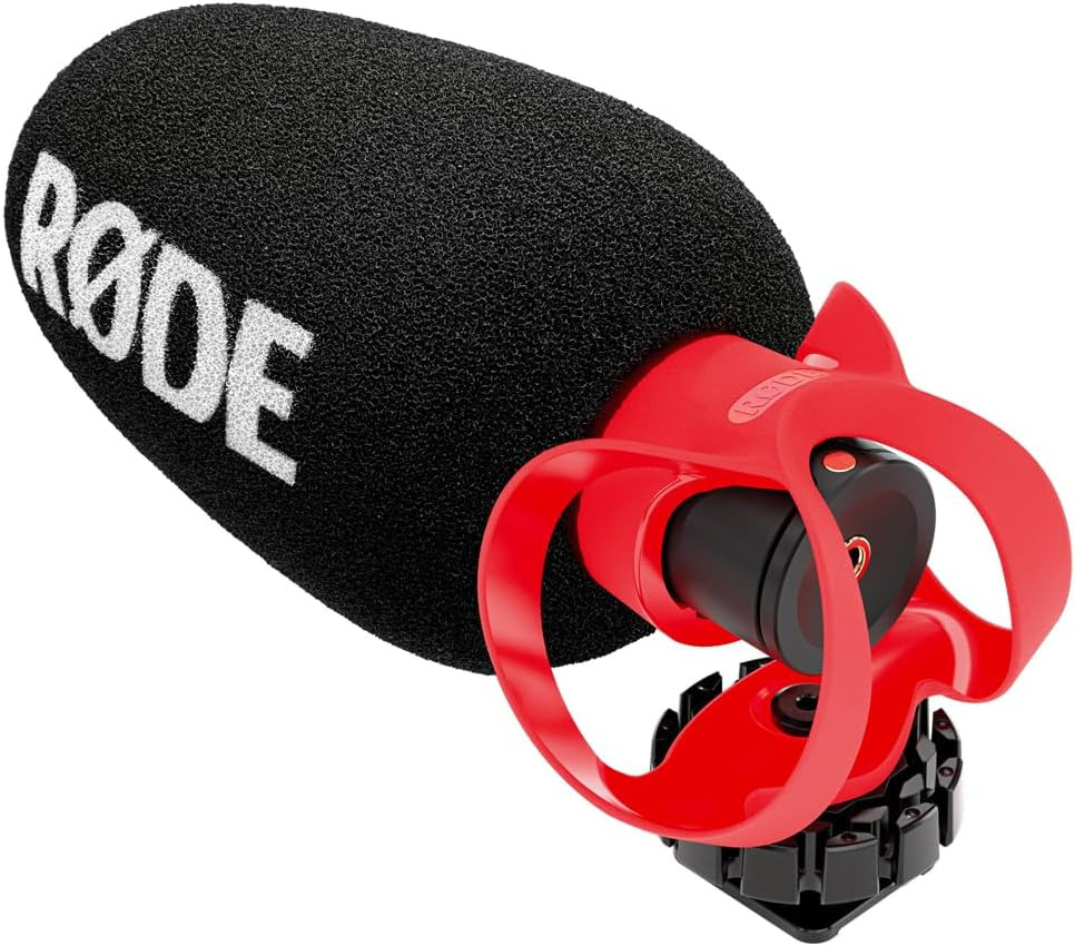 RØDE Videomicro II Ultra-Compact On-Camera Shotgun Microphone for Recording Aud
