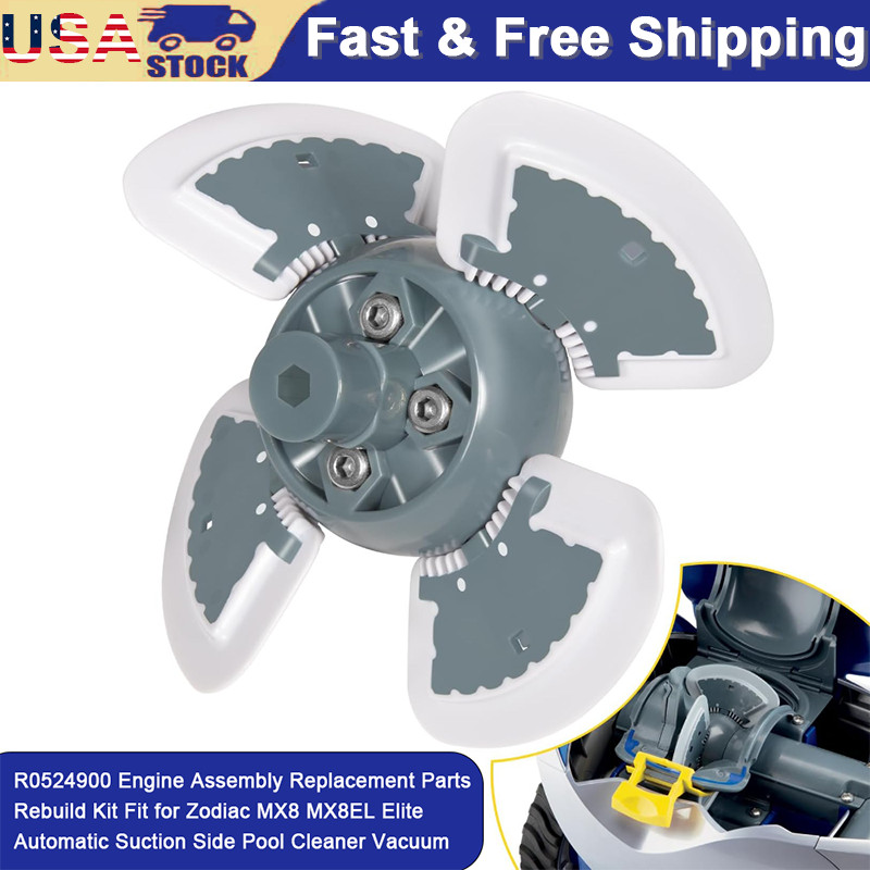 For Zodiac MX8 MX8EL Elite Side Pool Cleaner Engine Assembly Parts Kit R0524900