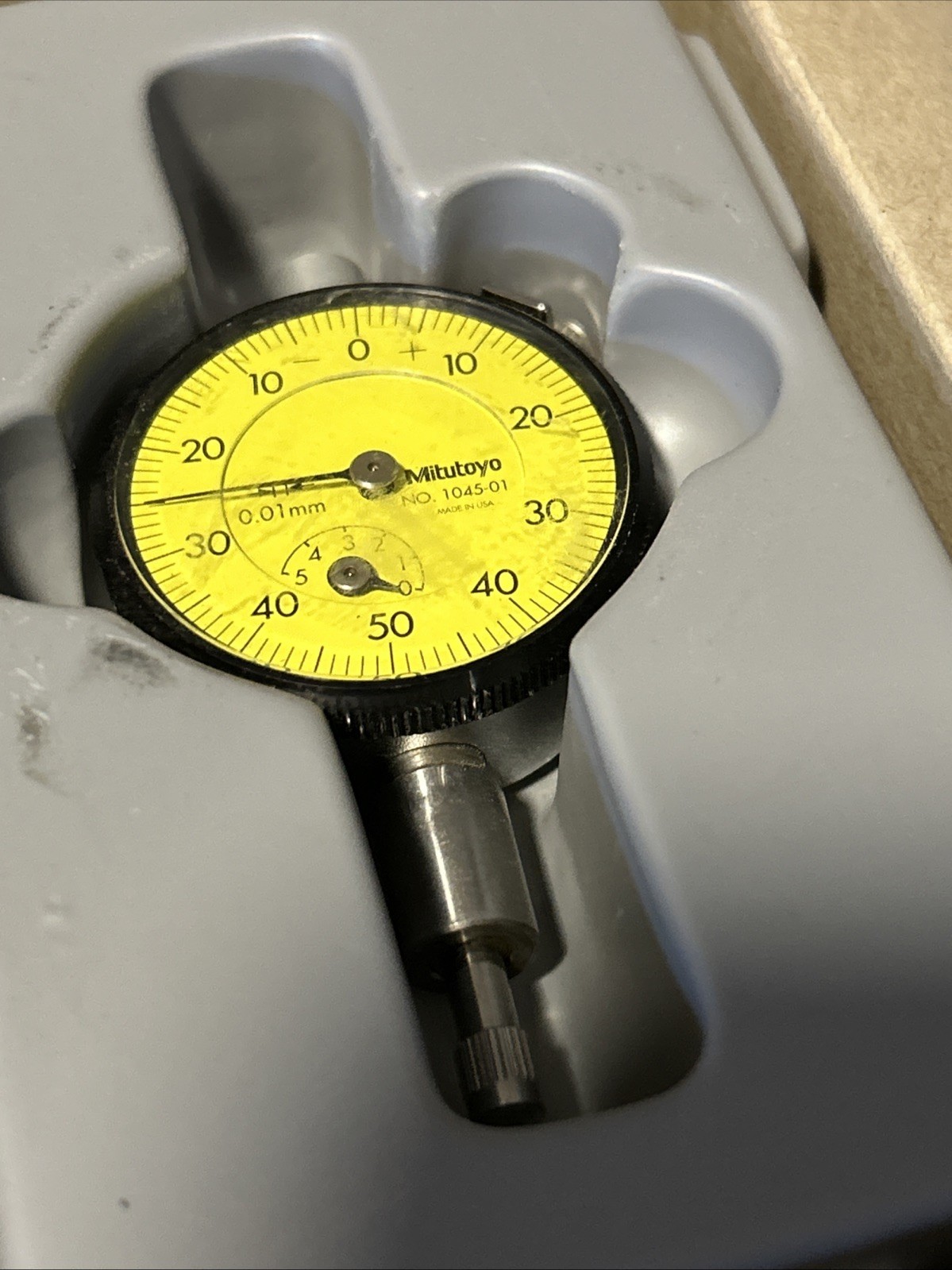 Mitutoyo Dial Indicator 1045B-01 In Box (I36)