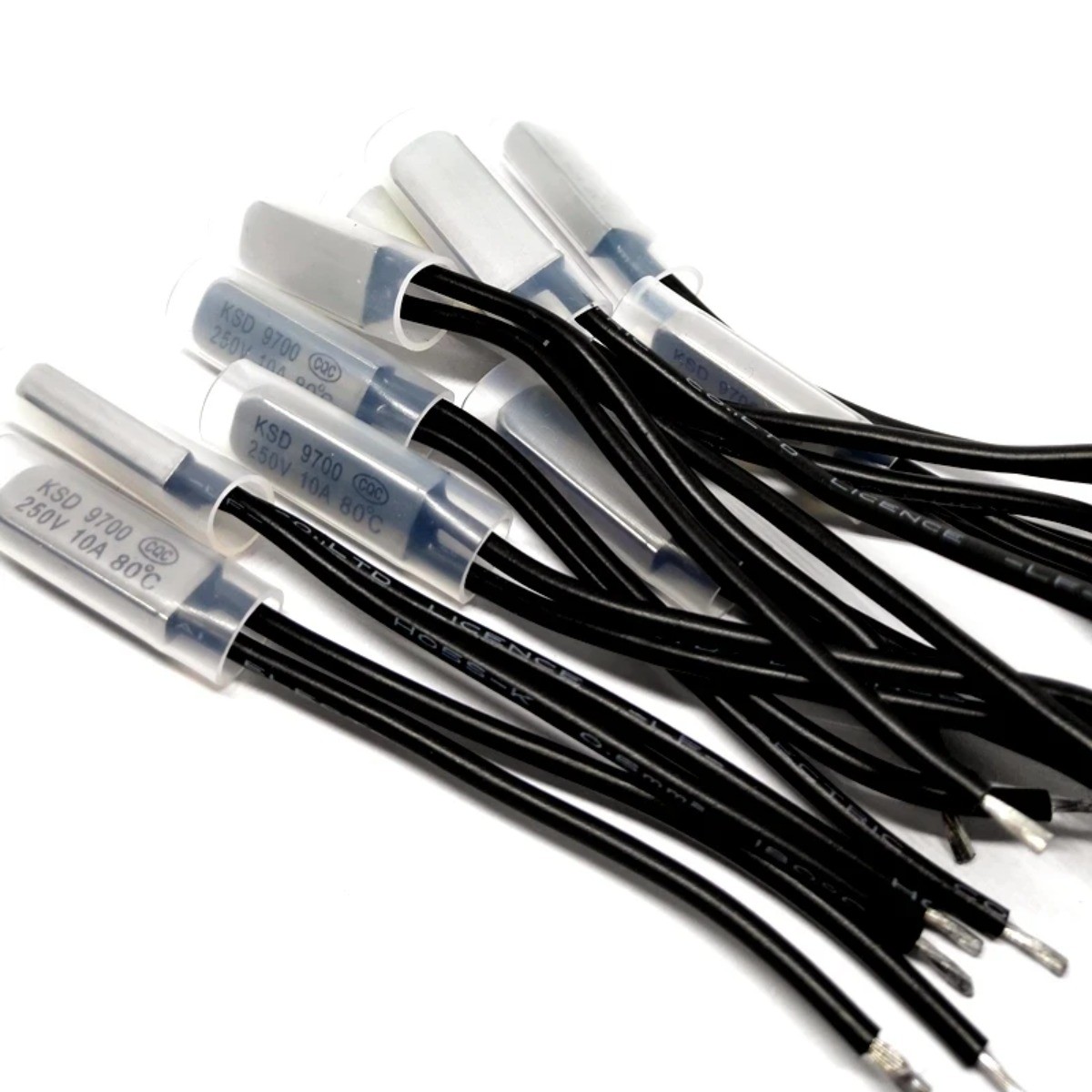 5x KSD9700 Temperature Control Switch 10A/250V NO/NC 35-250℃ Metal Thermostat