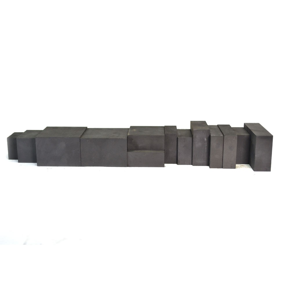 (Lot of 13) Poco Varying Sized Pieces 8.90 lb Semiconductor Grade Graphite Blank