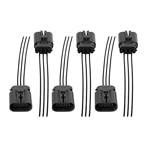 6-Pack Ignition Coil Connector Pigtail Replacement | Compatible with Nissan