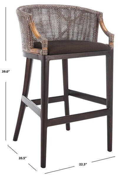 Safavieh BRANDO BARSTOOL, Reduced Price 2172741417 SEA4014A
