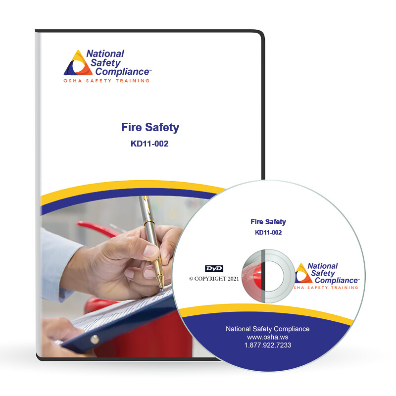 Workplace Fire Safety DVD  Training Kit