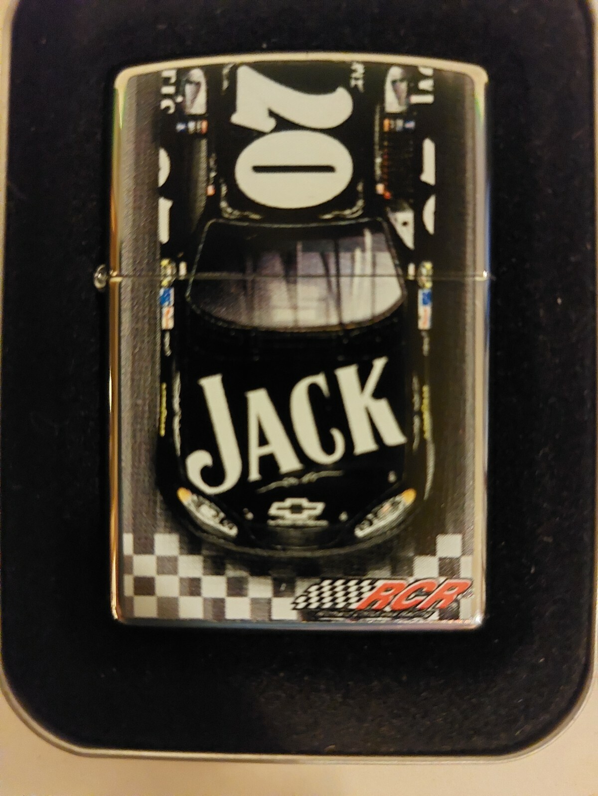 JACKS DANIEL'S ZIPPO LIGHTER - OLd No.7 Nascar Racing Clint Bowyer -- NEW in BOX