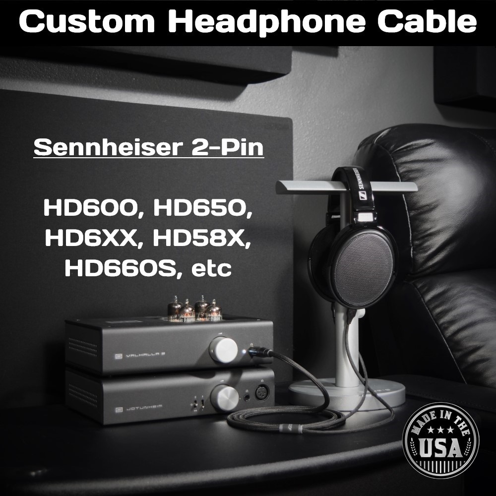 Sennheiser HD6XX, HD650, HD660, HD58X etc - Headphone Cable