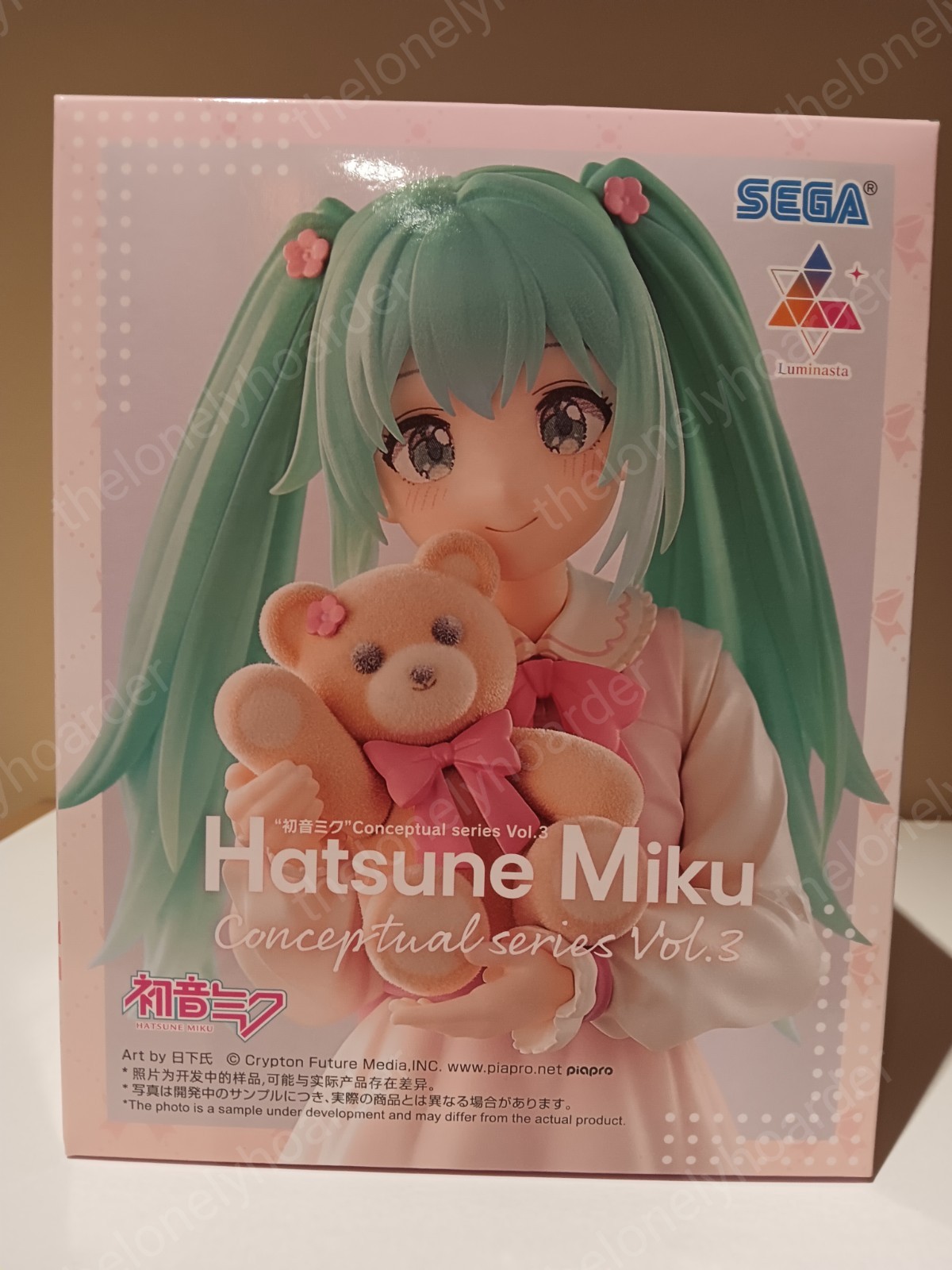 Hatsune Miku Conceptual Series Vol. 3 Figure Luminasta SEGA New NWT US Seller