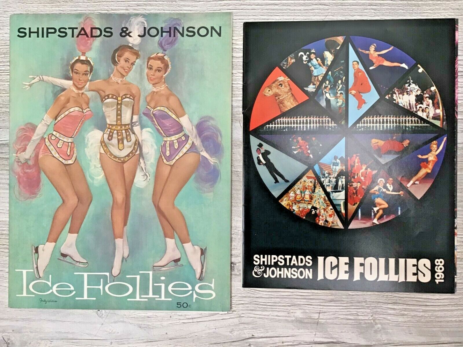 Original Program Shipstads & Johnson Ice Follies 1962 1968