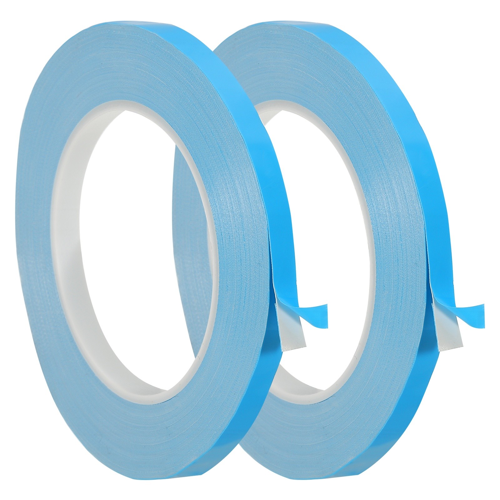 2 Rolls 25mx8mmx0.2mm Thermal Adhesive Tape Double Side Adhesive Thermal Tape