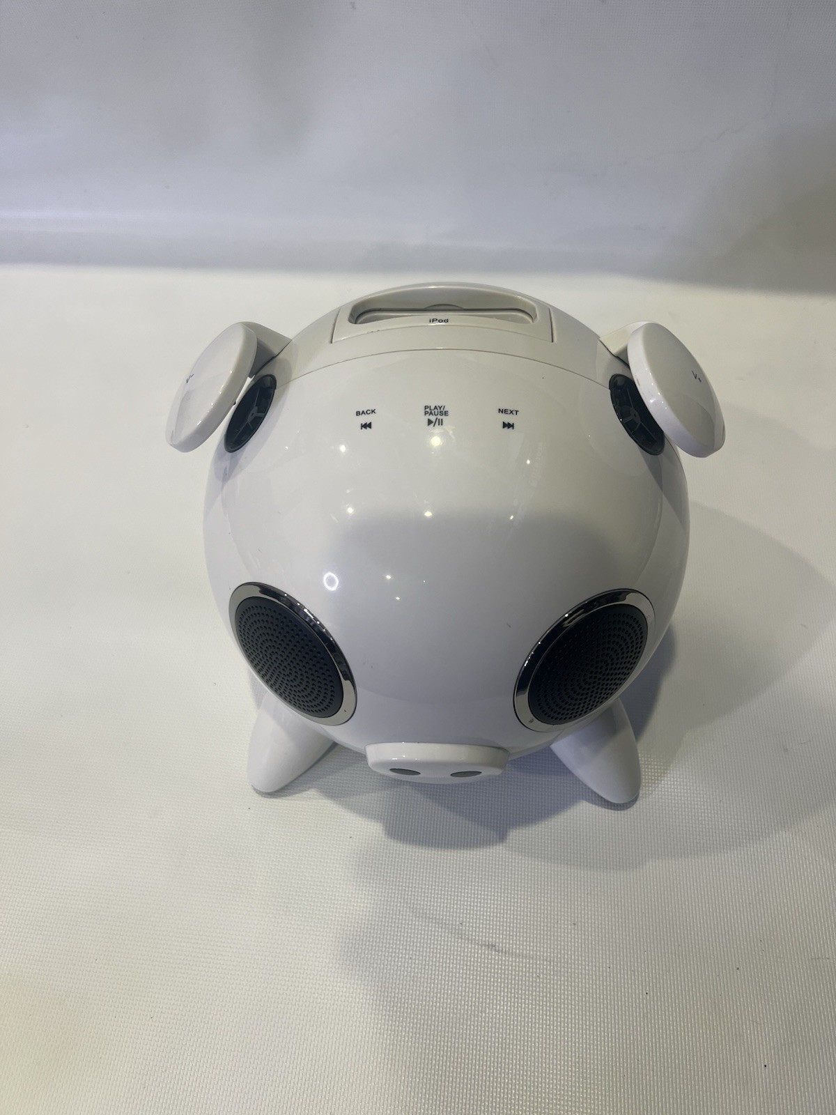 Amethyst AIP iPig iPod Docking Station Digital Active Loudspeaker Stereo White