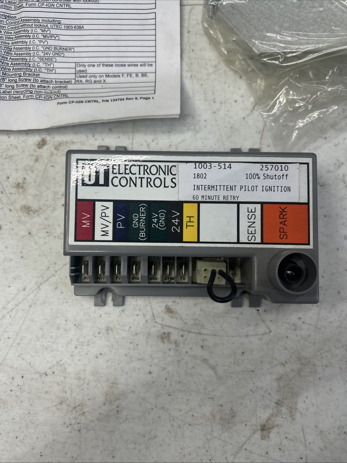 UTEC 1003-514 Igniton controller
