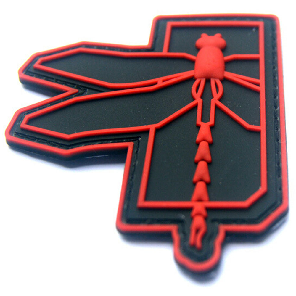 DRAGONFLY TACTICS U.S. ARMY USA 3D PVC BADGE RUBBER TACTICAL HOOK LOOP PATCH -03
