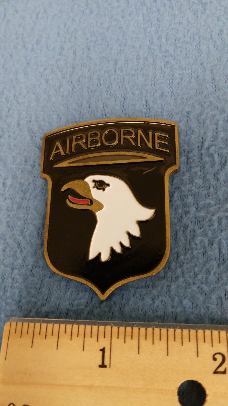 AIRBORNE CHALLENGE COIN - FOR EXCELLENCE - ASSISTANT DIVISION COMMANDER