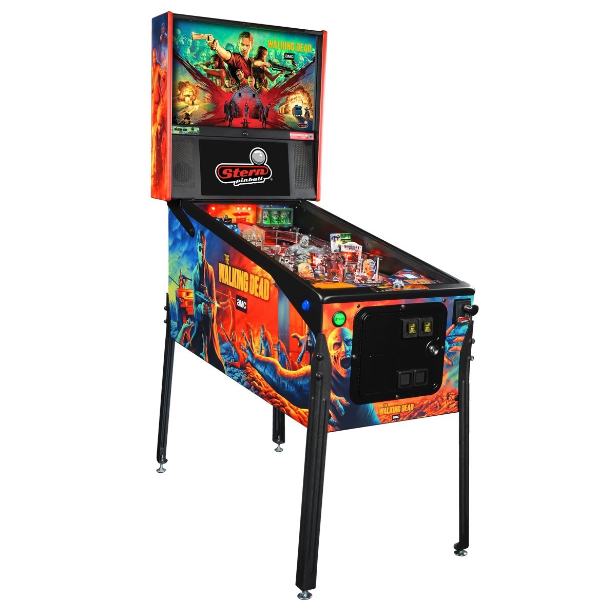 Stern The Walking Dead Remastered Premium Pinball Machine