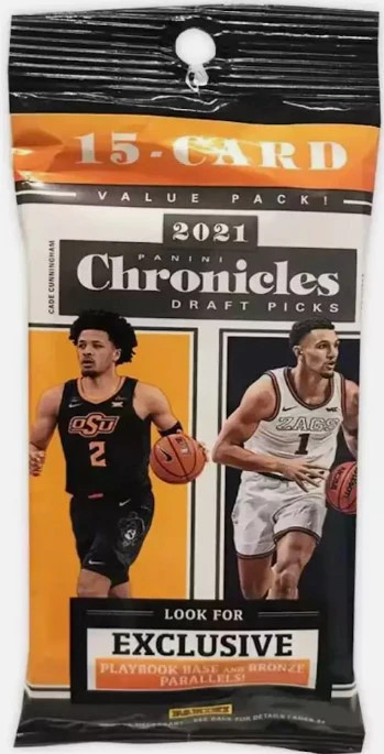 Panini 2021 Chronicles Draft Picks Basketball Cello Pack