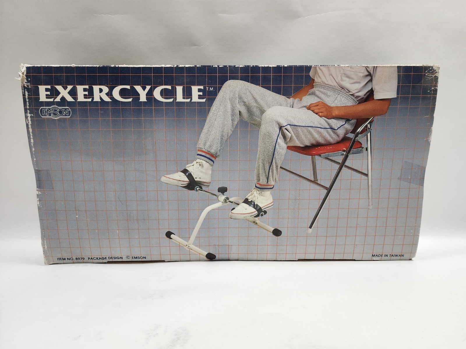 Under Desk Bike Pedal Exerciser Cardio Equipment Workout Home Exercycle NOS