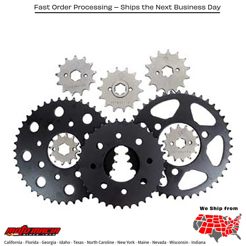 JT  Rear Sprocket Steel (corona trasera de hierro) 45T-530 SUZUKI GSX-R750