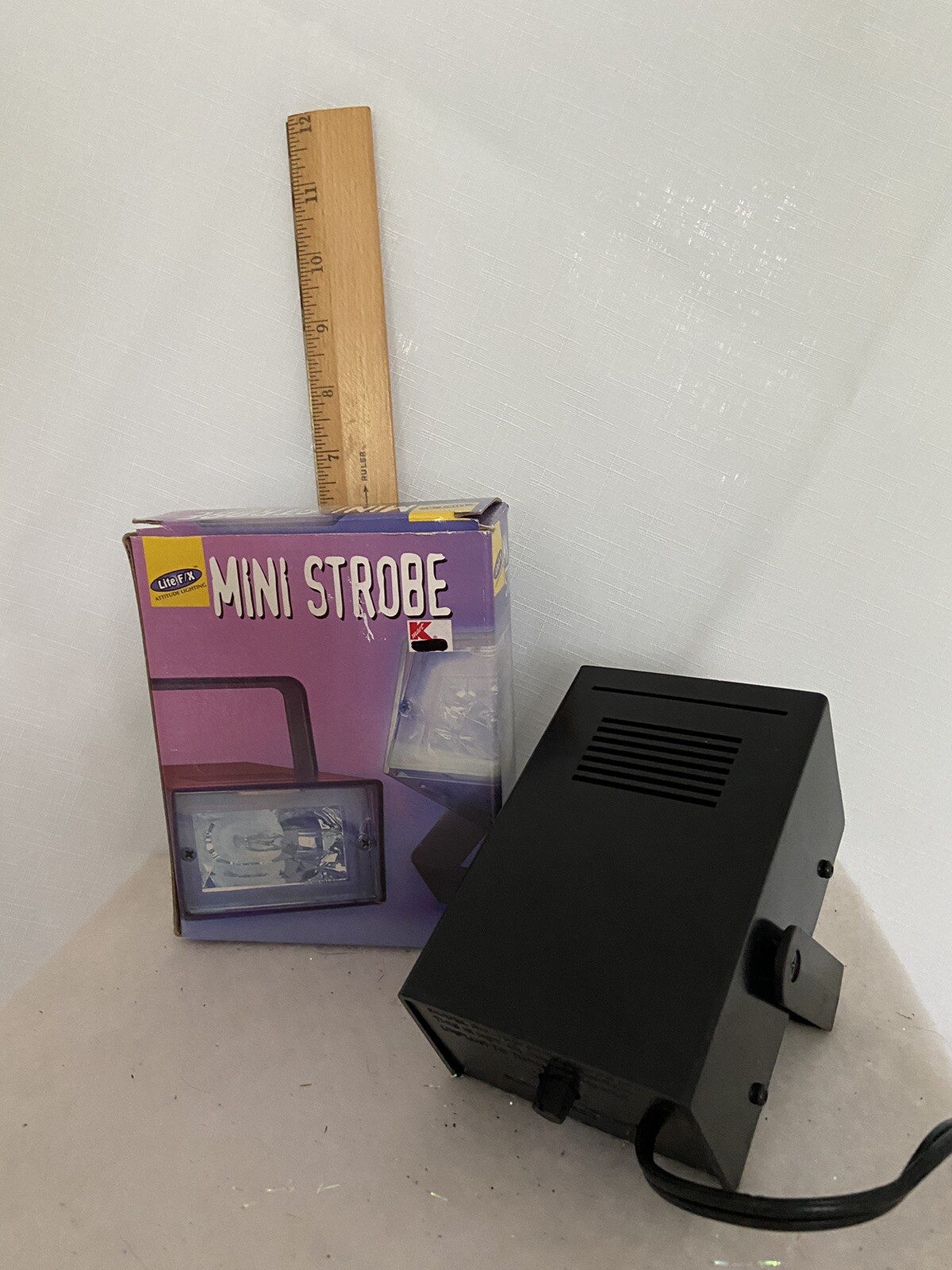 Lite F/X Black Mini Strobe - Model 18231 Variable Flash Speed