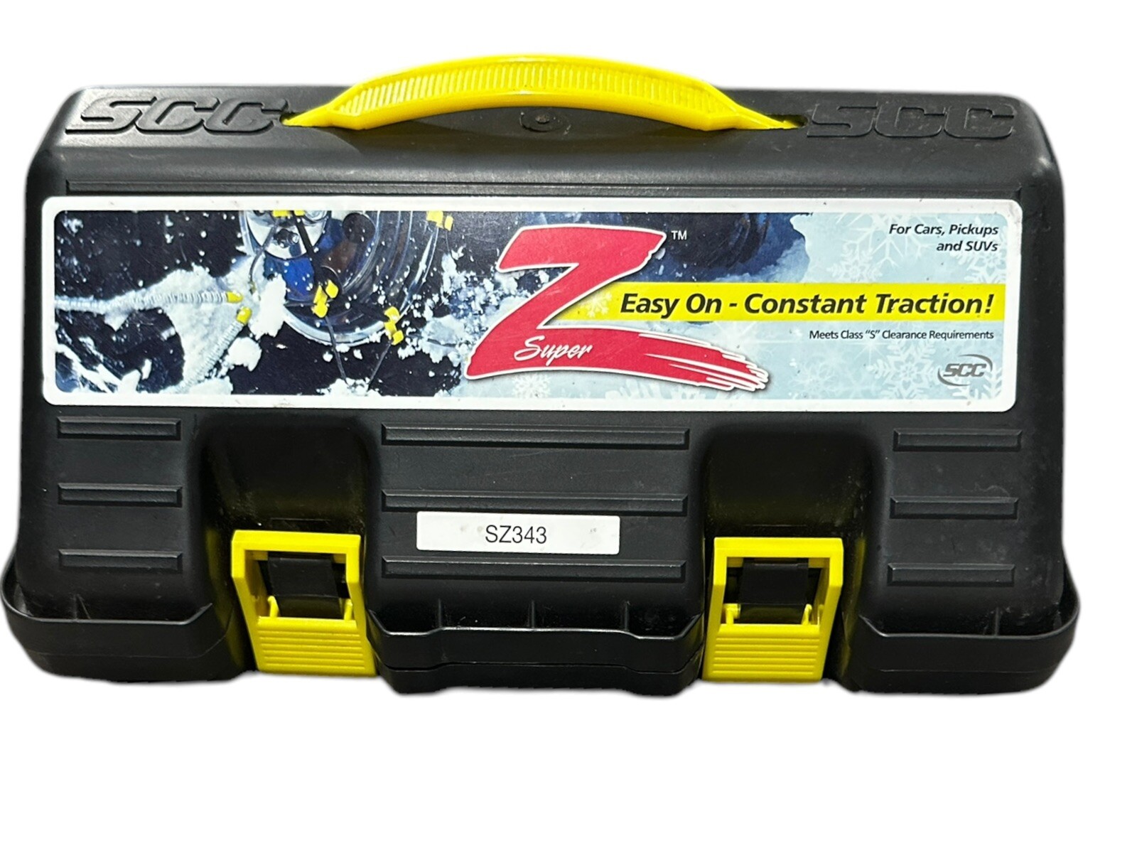 SCC Super Z SZ343 Tire Snow Chains Set Class S Cars SUVs