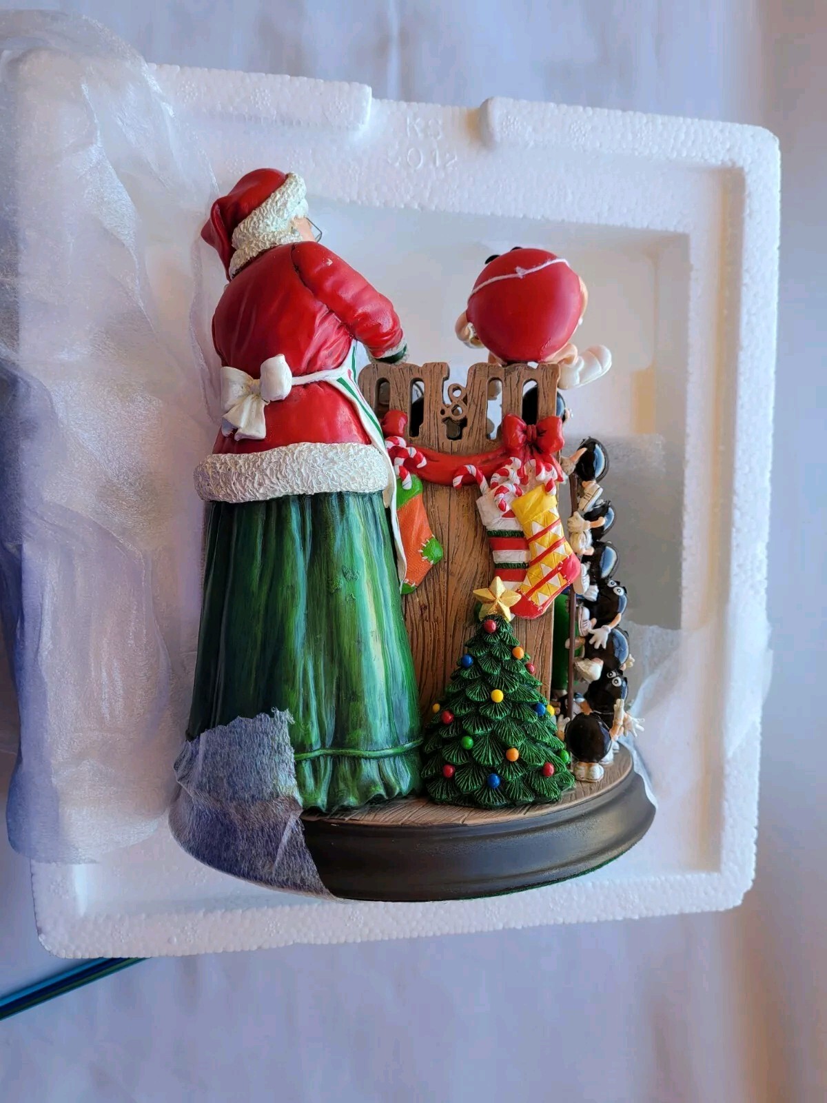 Danbury Mint M&M's Mrs. Claus