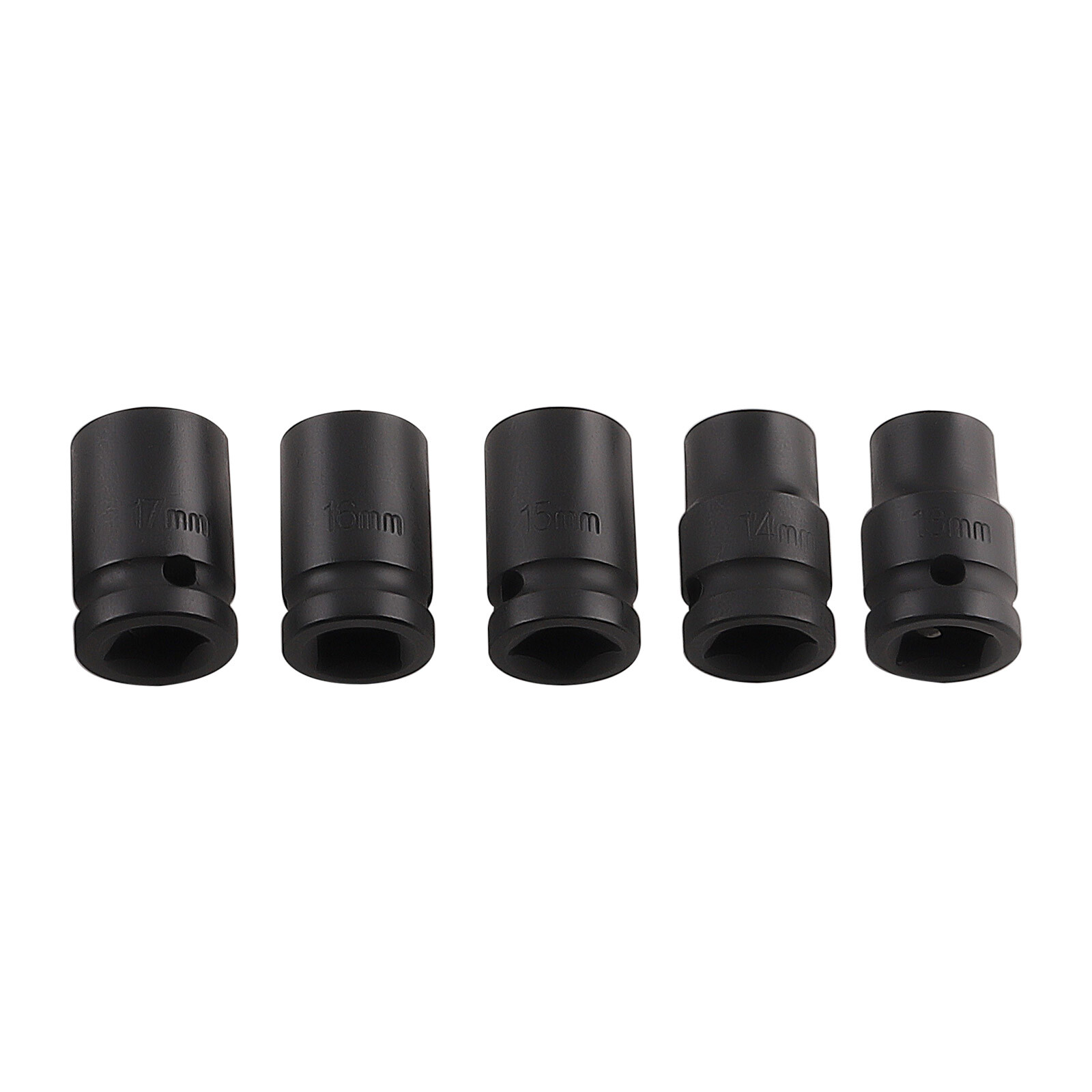 35pc 1/2" Deep Impact Socket Set Drive 8-32mm 6 Point Metric Garage Tool New