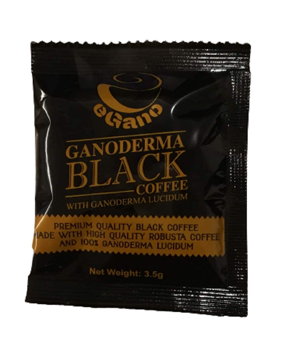 Premium Ganoderma Black Coffee - 3 Boxes, 90 Instant Sachets Total
