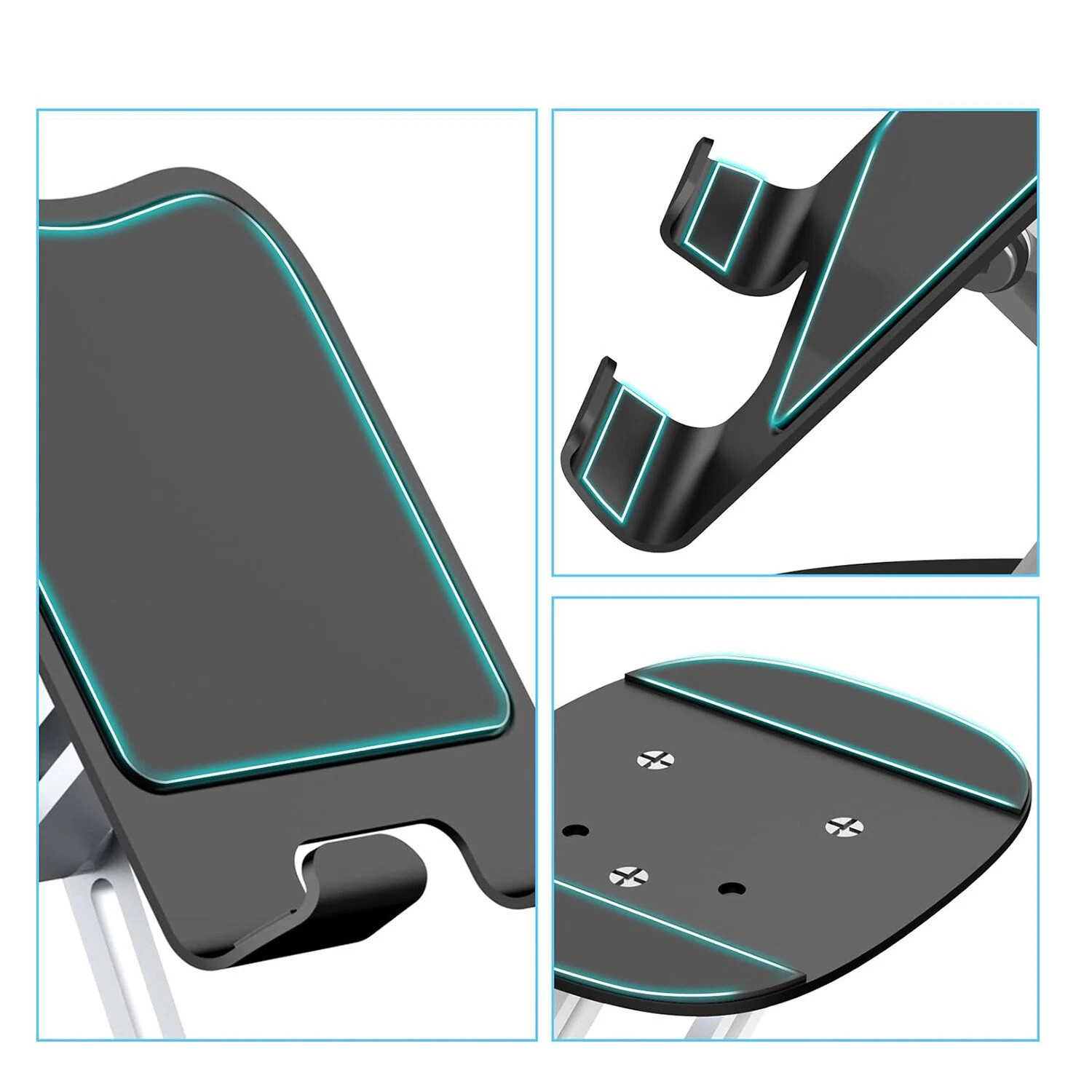 Adjustable Universal Tablet Stand Desk Holder Mount For Cell Phone iPad iPhone