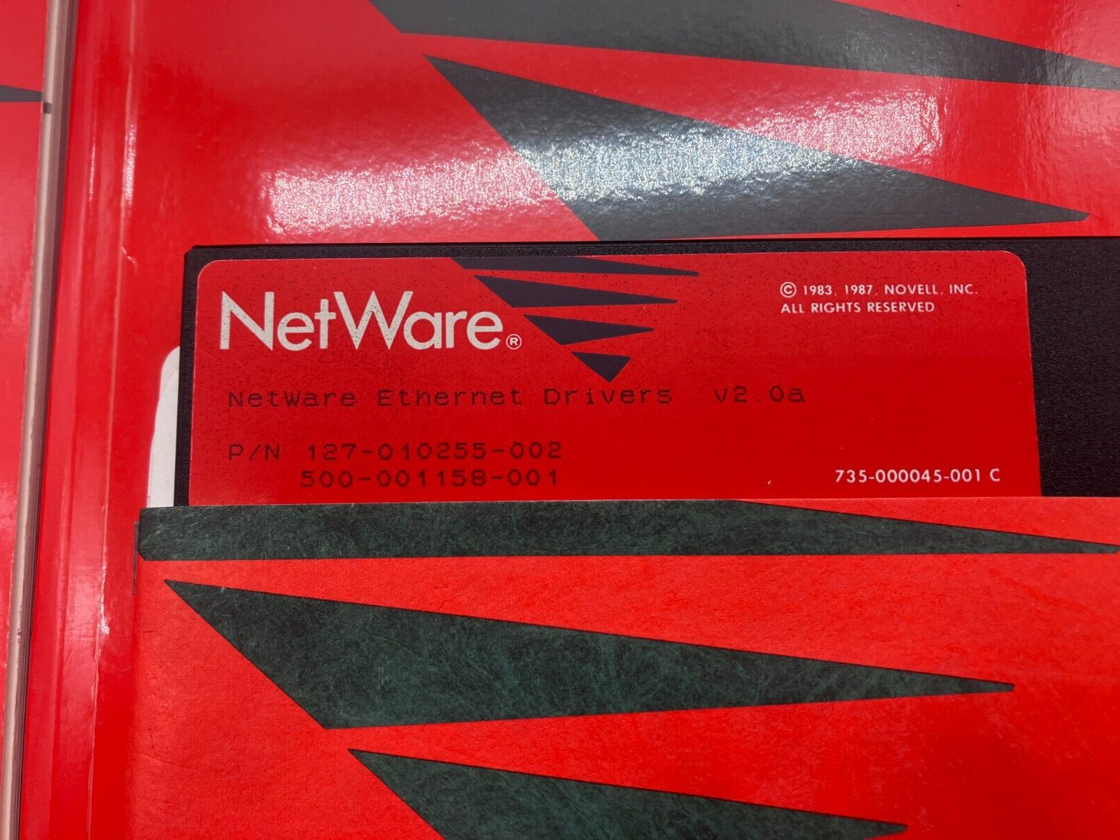 Rare Vintage Novell Netware Lot