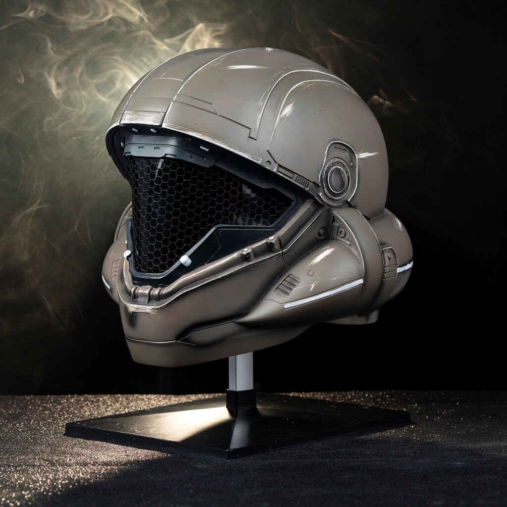 Xcoser Halo 5 Spartan Buck ODST Helmet Cosplay Prop Mask Resin Replica Wearable