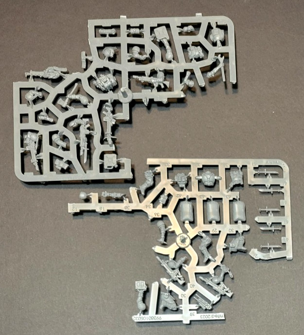 Rifle Sandbag Gas Can bits Cadian Upgrades pack Astra Militarum Warhammer 40K
