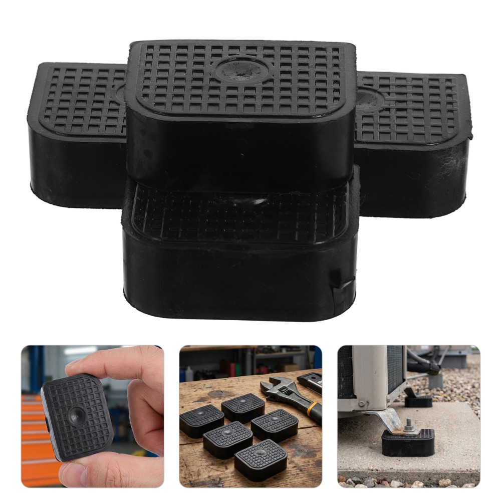 4pcs Rubber Pad for Condenser Bracket - AC Outdoor Unit Vibration Damper - Air