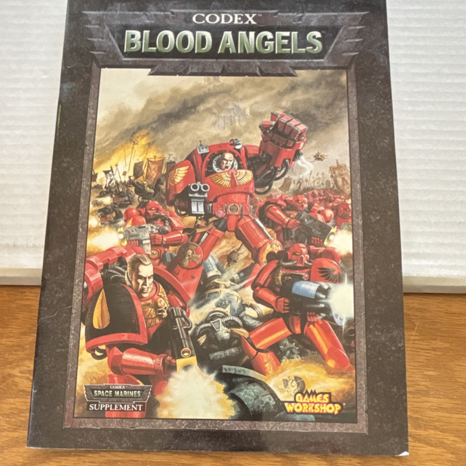 Games Workshop Warhammer 40K Blood Angels Army Book English Supplement