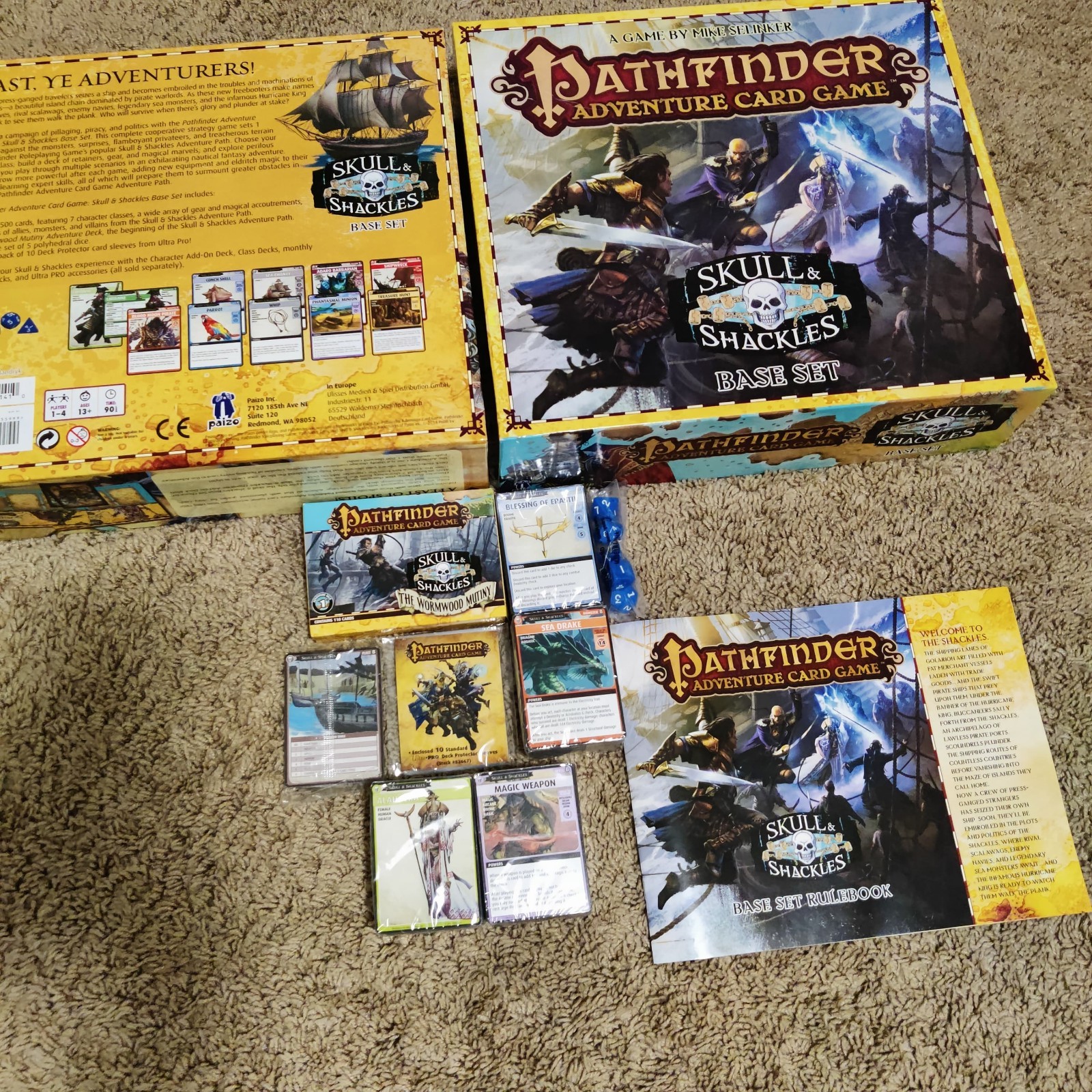Pathfinder Adventure Card Game Skulls and Shackles Base Set