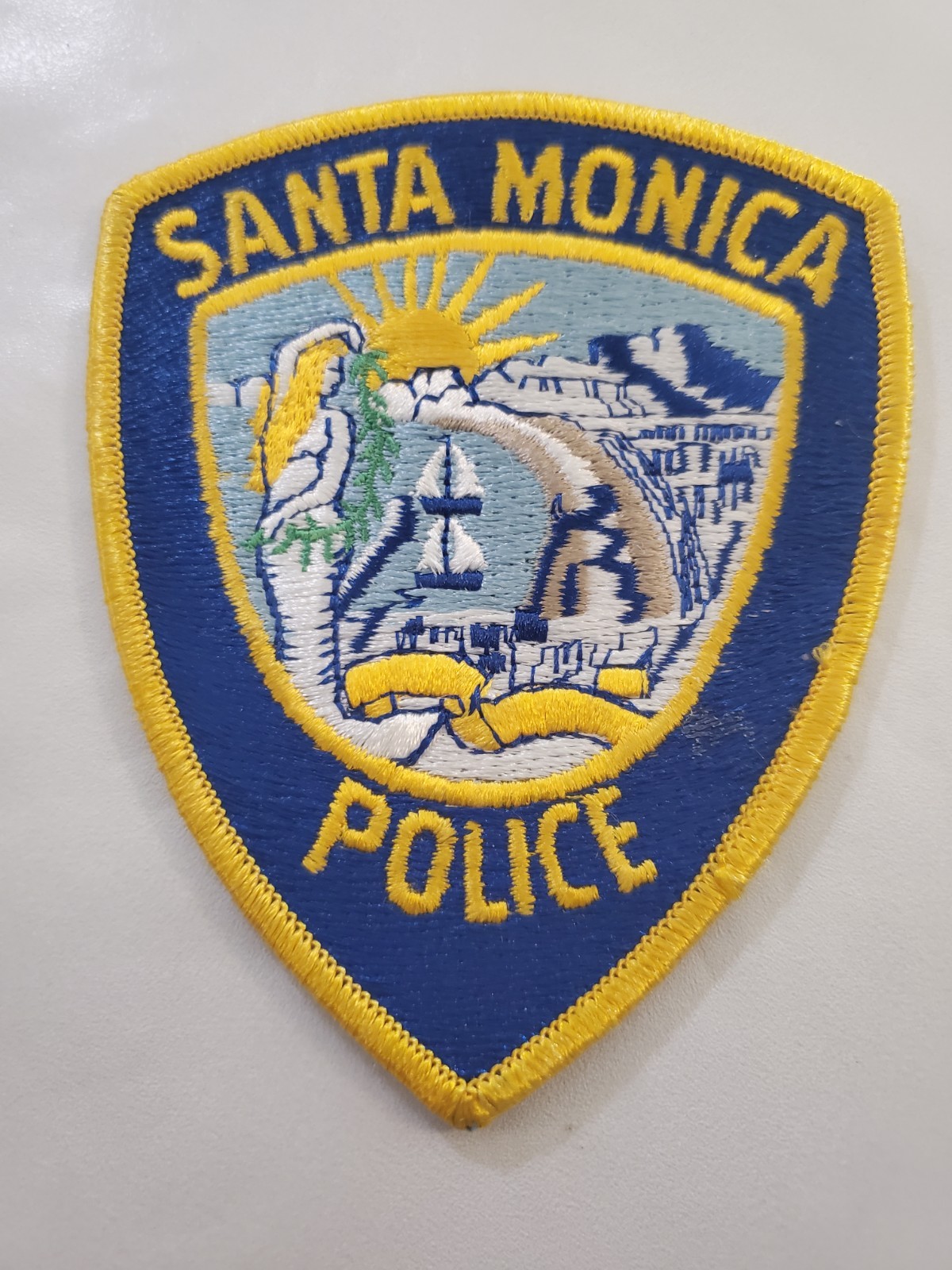 Vintage Santa Monica Police Department, California.
