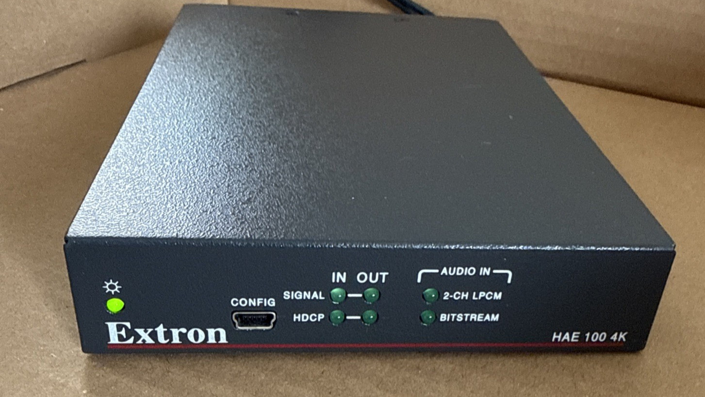 Extron HAE 10 4K Amplifier w/Power cord