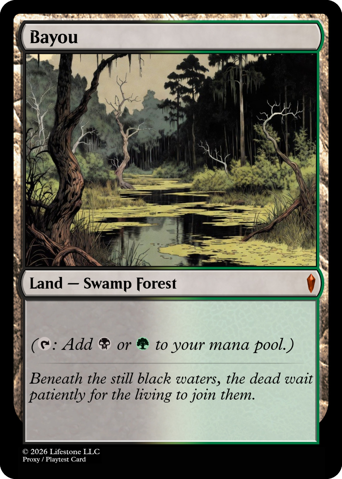 Bayou - Premium Quality - Not Tournament Authorized