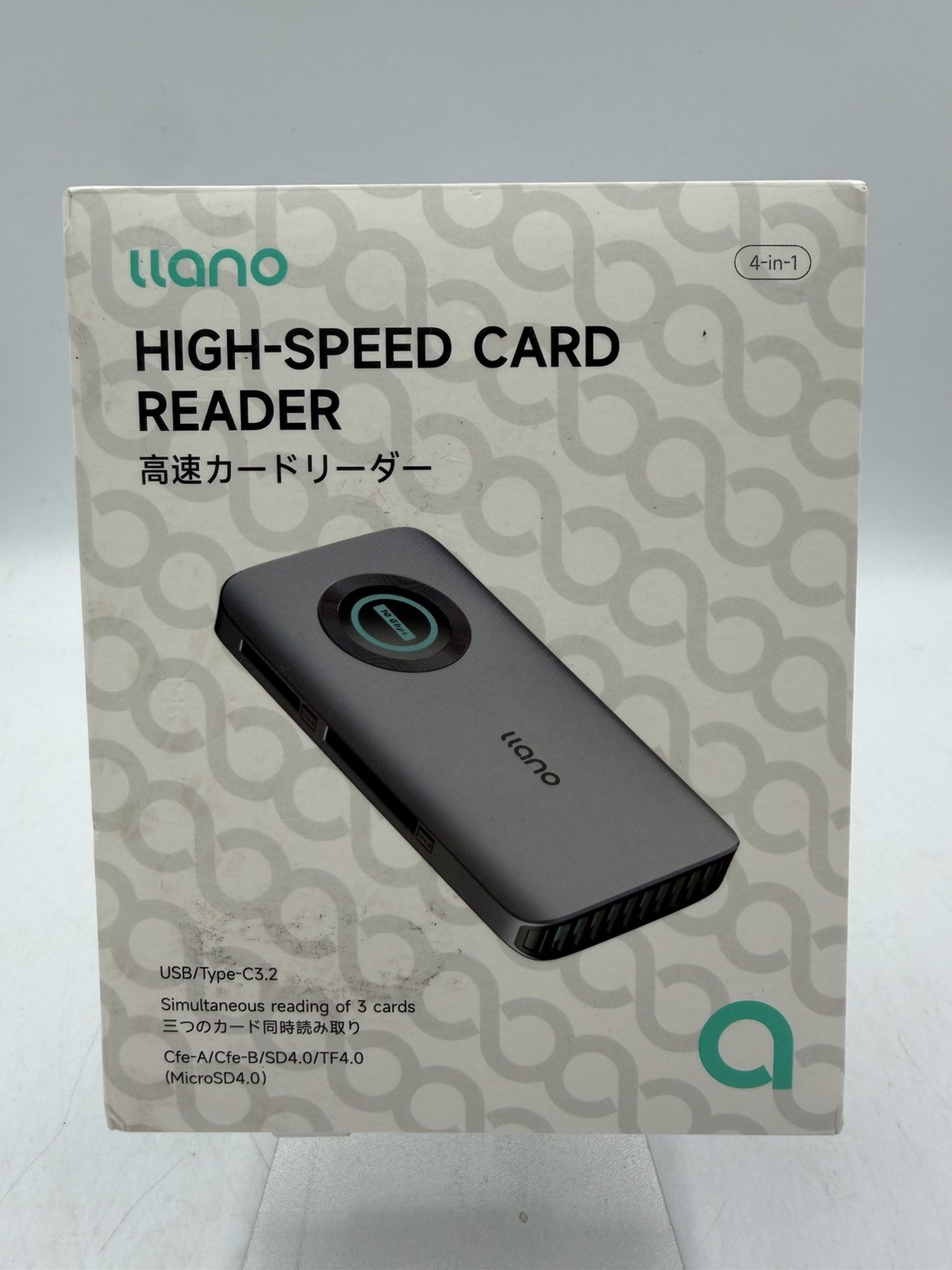 llano USB 3.2 Gen 2 (10Gbps) 4 in 1 Card Reader CFexpress Type A/B SD Micro SD