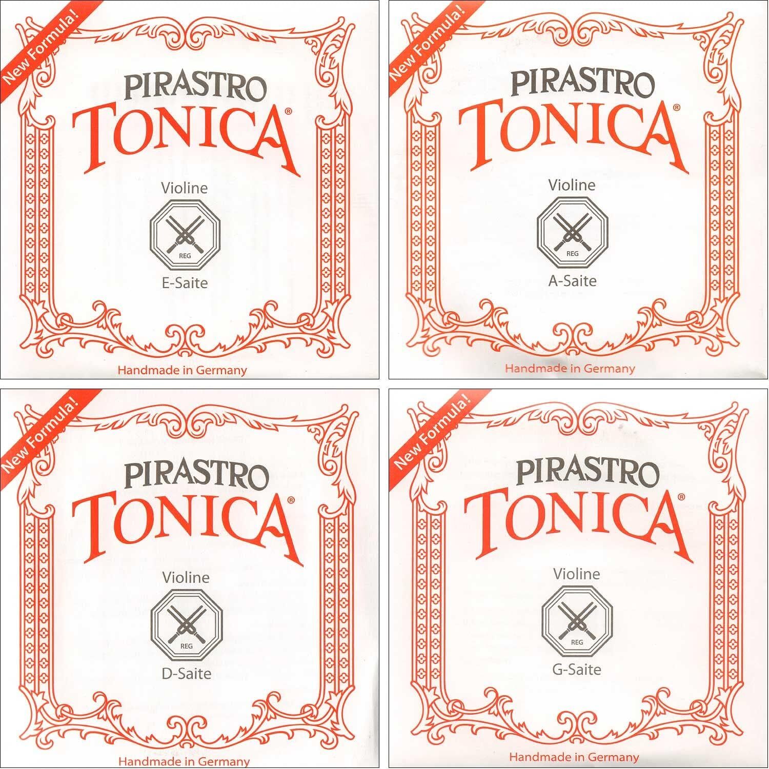 Pirastro Tonica Violin Strings Gold Label E Set Ball and Loop E 2024 Special