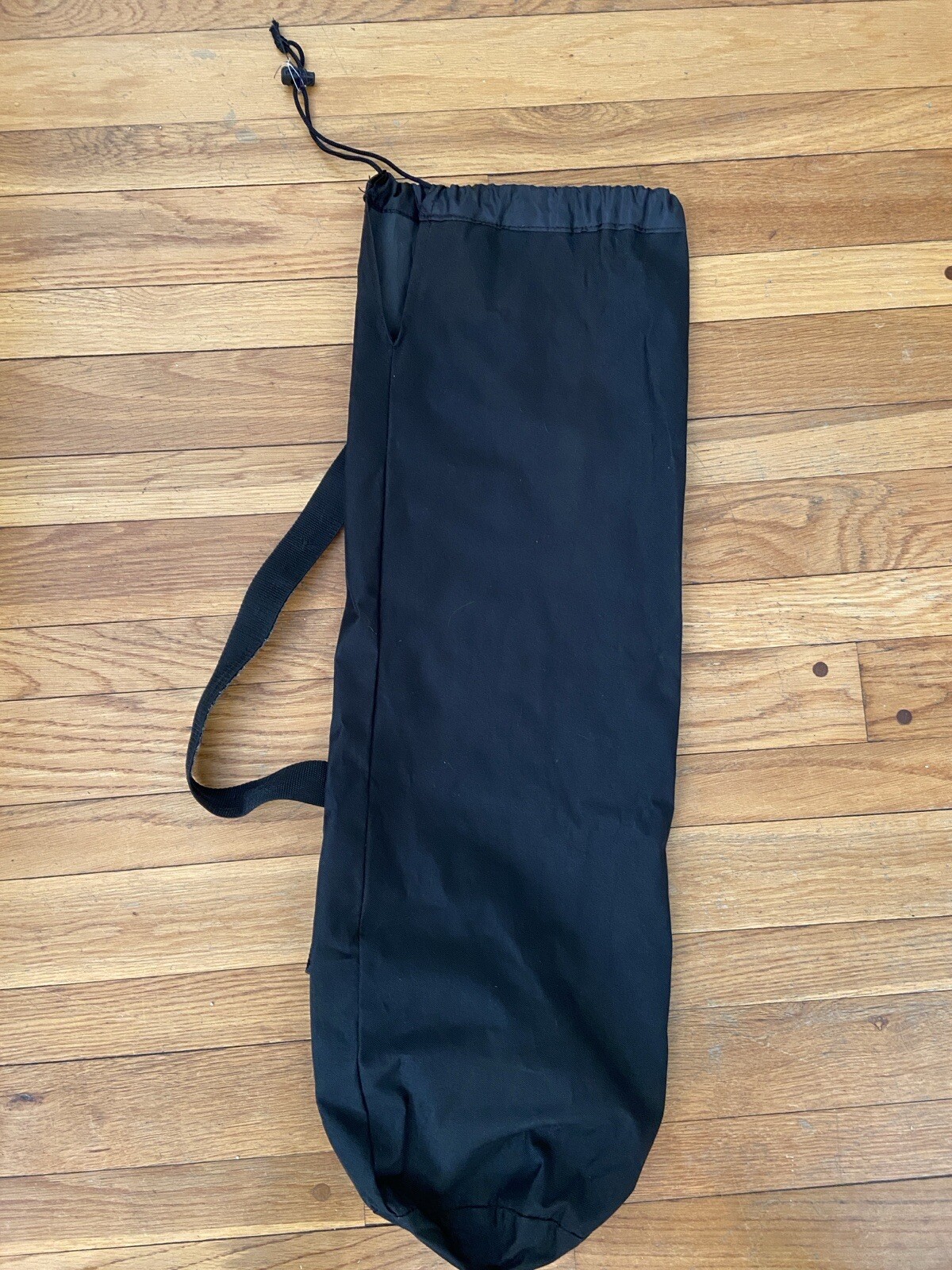 Blackout Black Drawstring Bag Multi use Storage Canvas