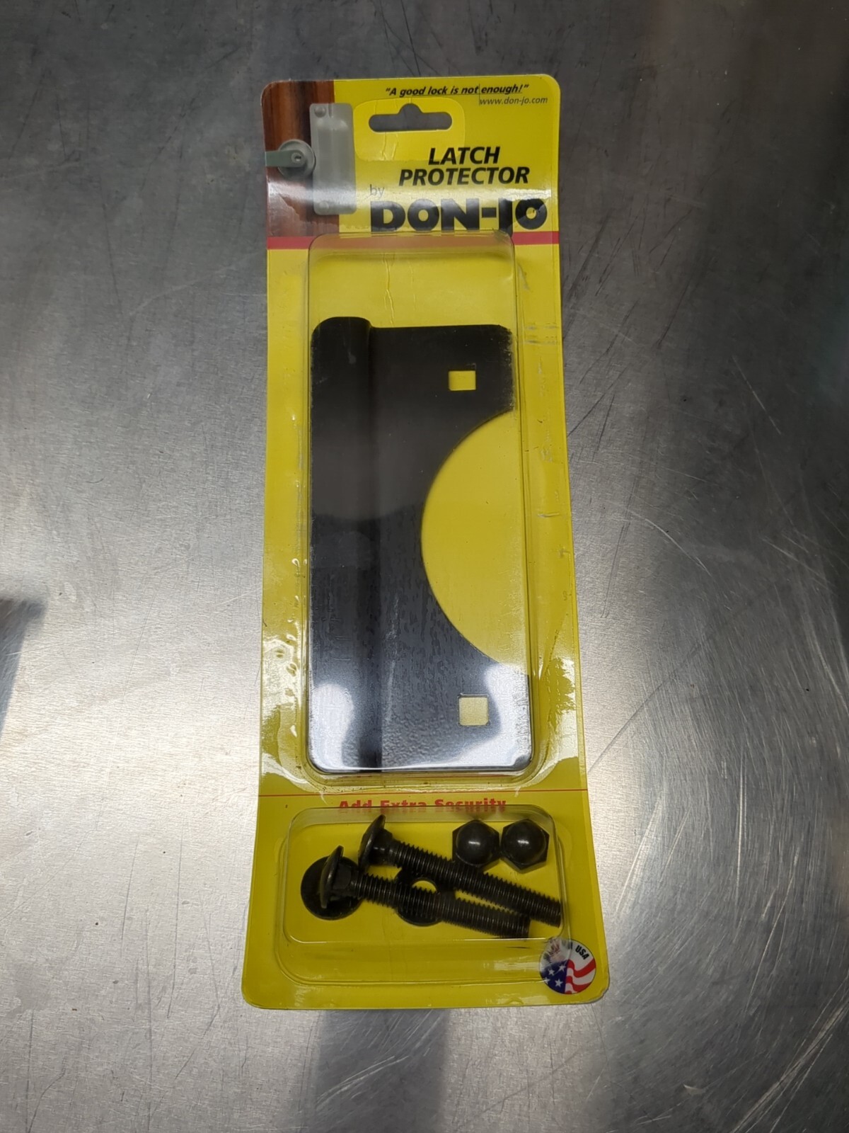Don-Jo Don Jo SLP-206-DU Duro Coated Brown  Latch Protector
